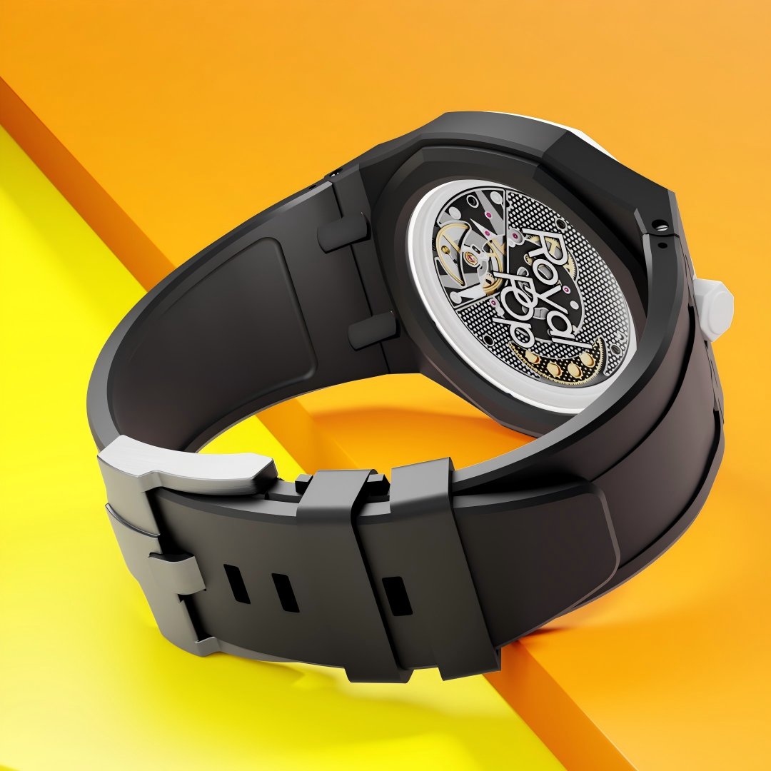 [Elara]ROYAL OAK POP EXCLUSIVE BIOCERAMIC CASE & SILICONE STRAP(RWITH CRADLE)