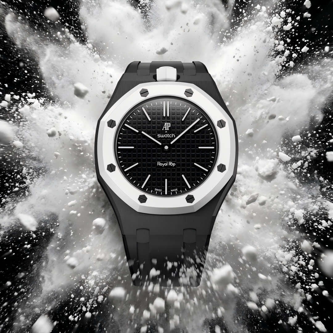 [Elara]ROYAL OAK POP EXCLUSIVE BIOCERAMIC CASE & SILICONE STRAP(RWITH CRADLE)