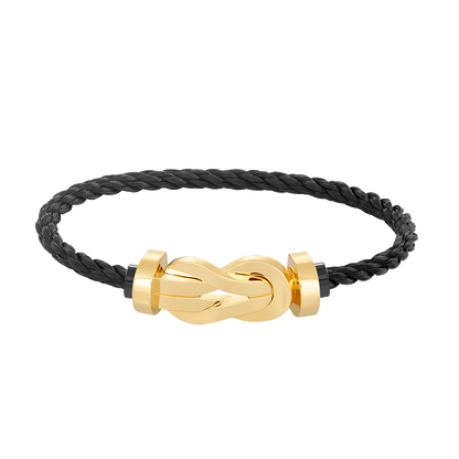 [Elara]GROSSES ACHTSTELLIGES SCHNALLENARMBAND - GOLD