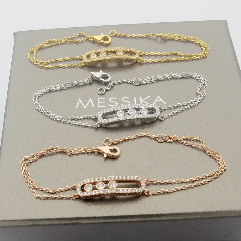 [Elara]MOVE CLASSIQUE PAVÉ DIAMOND BRACELET
