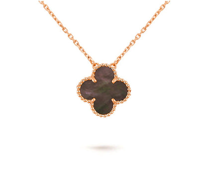 [Elara]15MM CLOVER FLOWER PENDANT NECKLACE COLLECTION