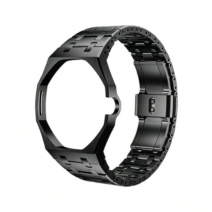 [Elara]OAK POP BLACK STEEL CASE & SILICONE STRAP