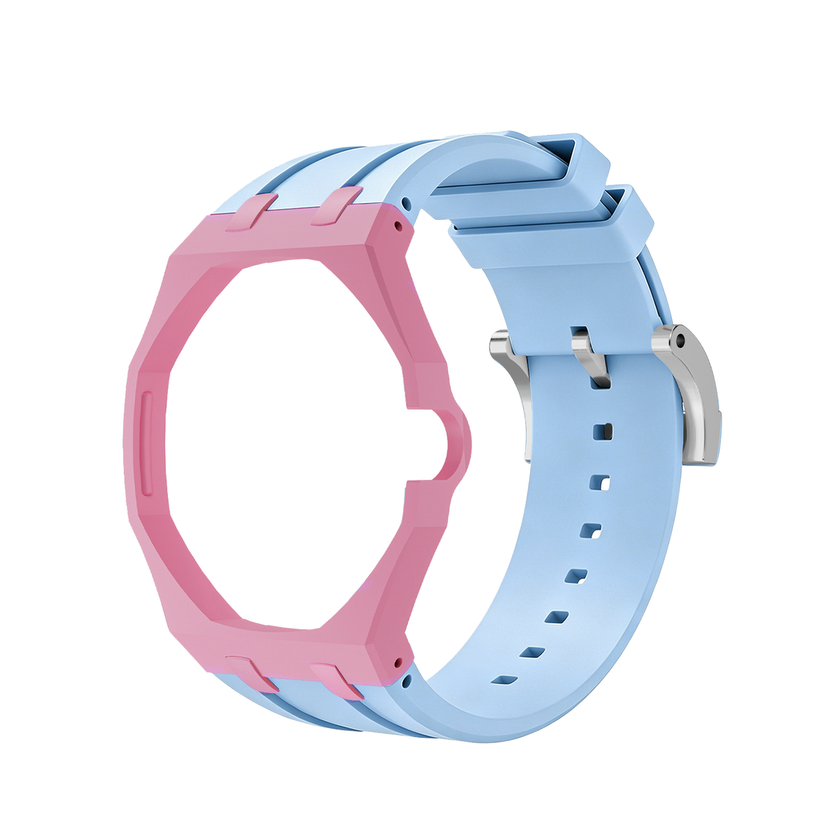 [Elara]Royal Oak Pop Exclusive Bioceramic Case & Silicone Strap Mix Color