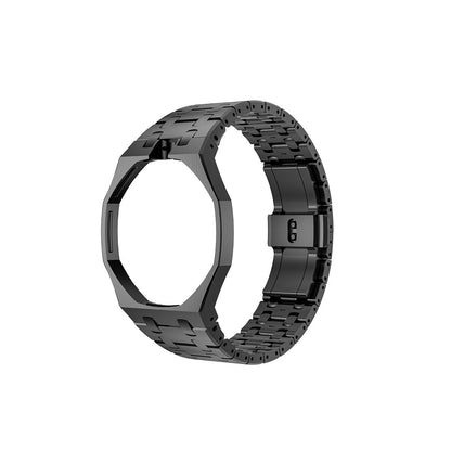 [Elara]OAK POP EXCLUSIVE BLACK STEEL STRAP