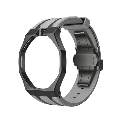 [Elara]OAK POP BLACK STEEL CASE & SILICONE STRAP