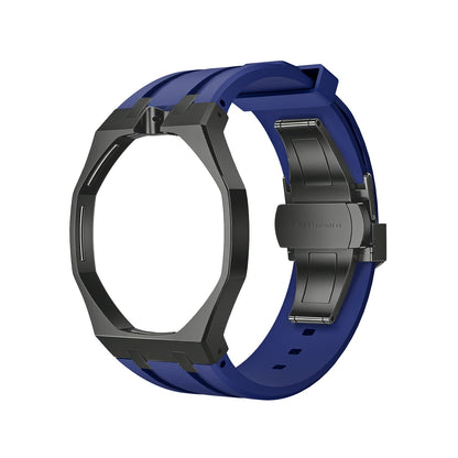 [Elara]OAK POP BLACK STEEL CASE & SILICONE STRAP