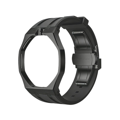 [Elara]OAK POP BLACK STEEL CASE & SILICONE STRAP