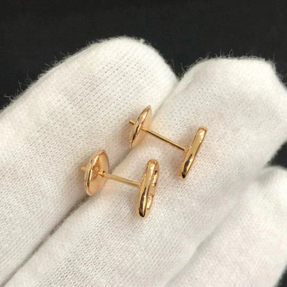 [Elara]CHAINE SMALL EARRINGS GOLD AND SILVER