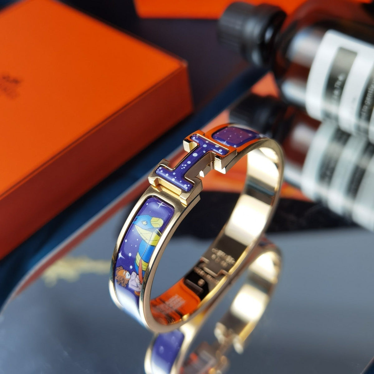 [Elara]H STERNE UND MOND ARMBAND 12MM