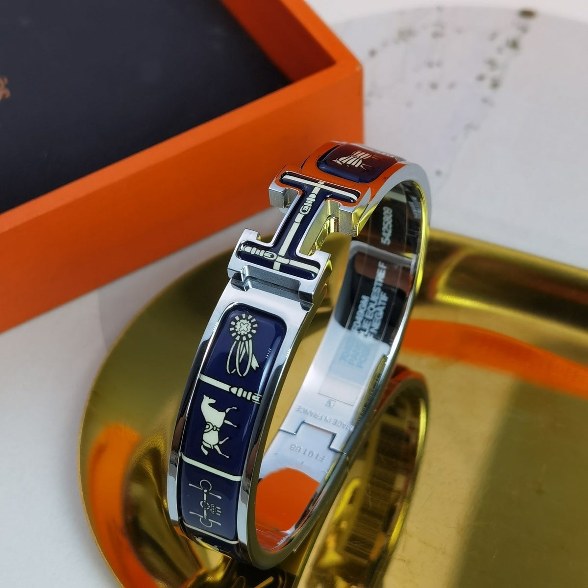 [Elara]H COUVERTURES DARK BLUE BRACELET