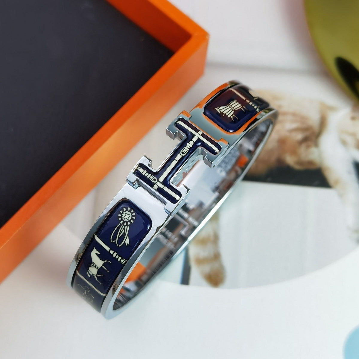 [Elara]H COUVERTURES DARK BLUE BRACELET