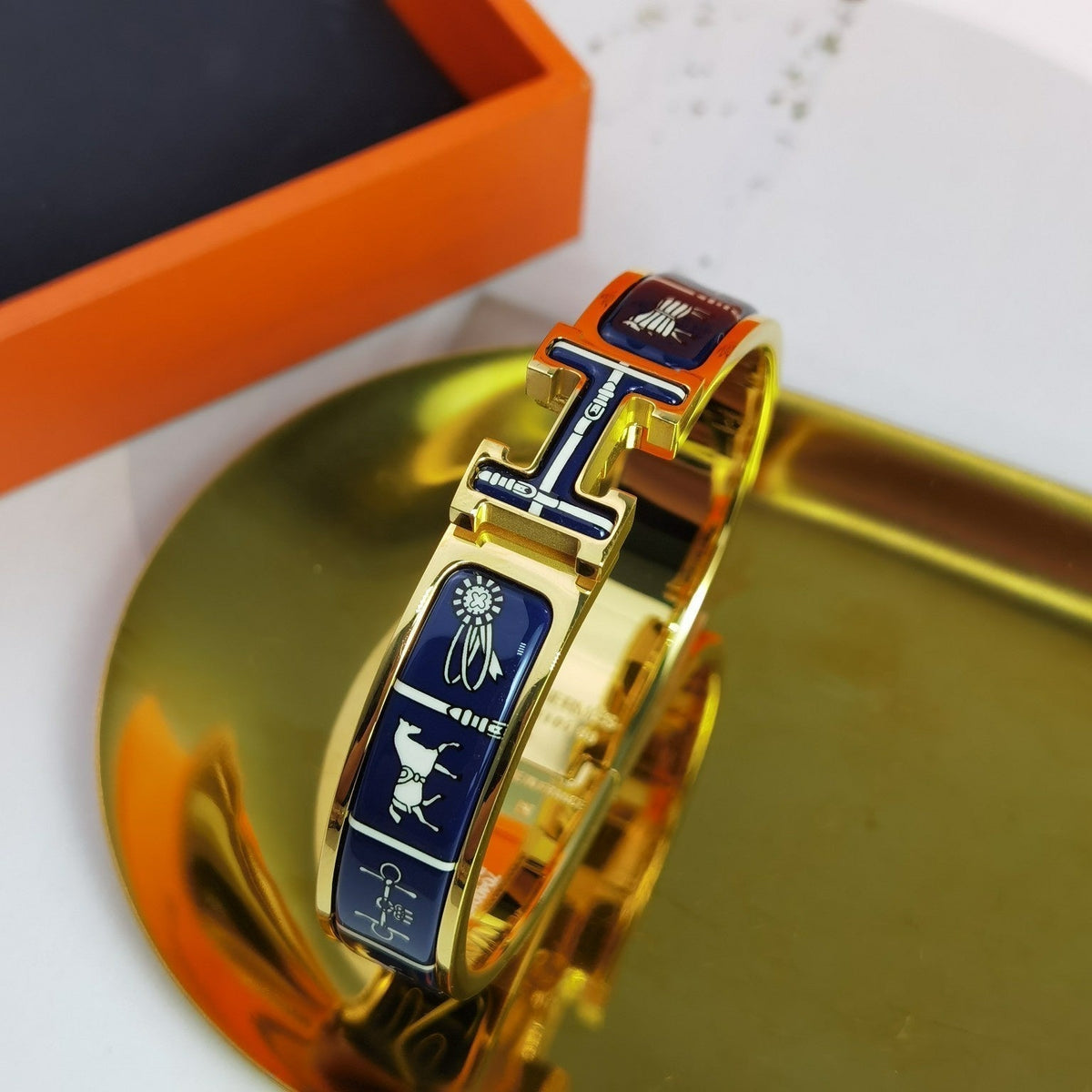 [Elara]H COUVERTURES DARK BLUE BRACELET