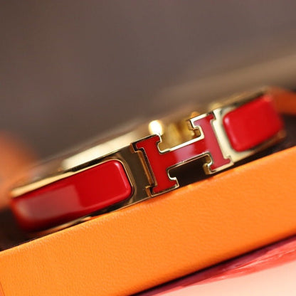[Elara]H BRACELET 12MM GOLD