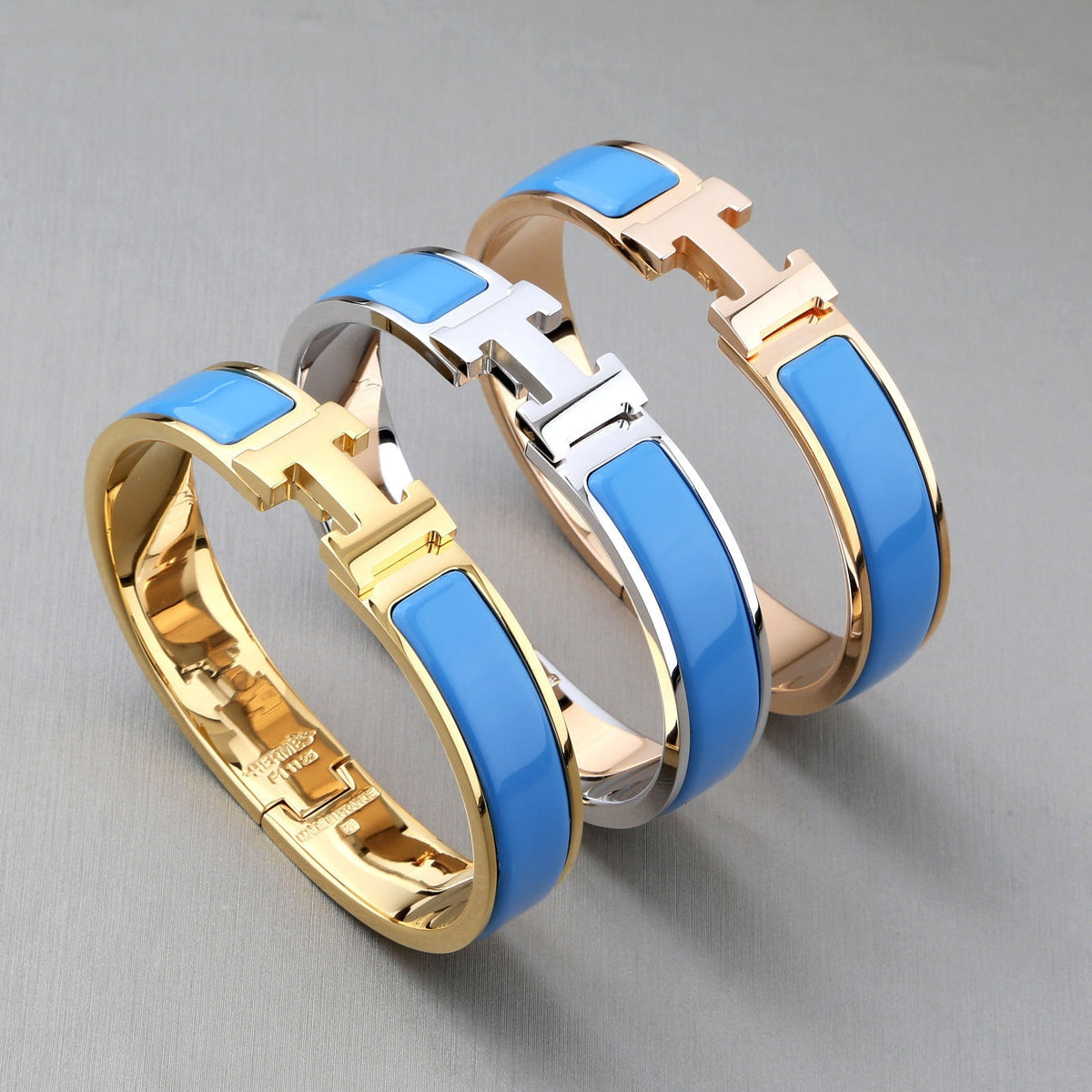 [Elara]H ブレスレット ターコイズ 12MM