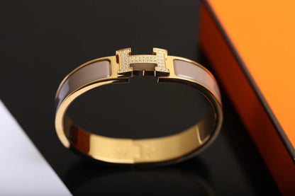 [Elara]H BRACELET GOLD DIAMOND
