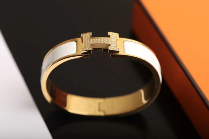 [Elara]H BRACELET GOLD DIAMOND