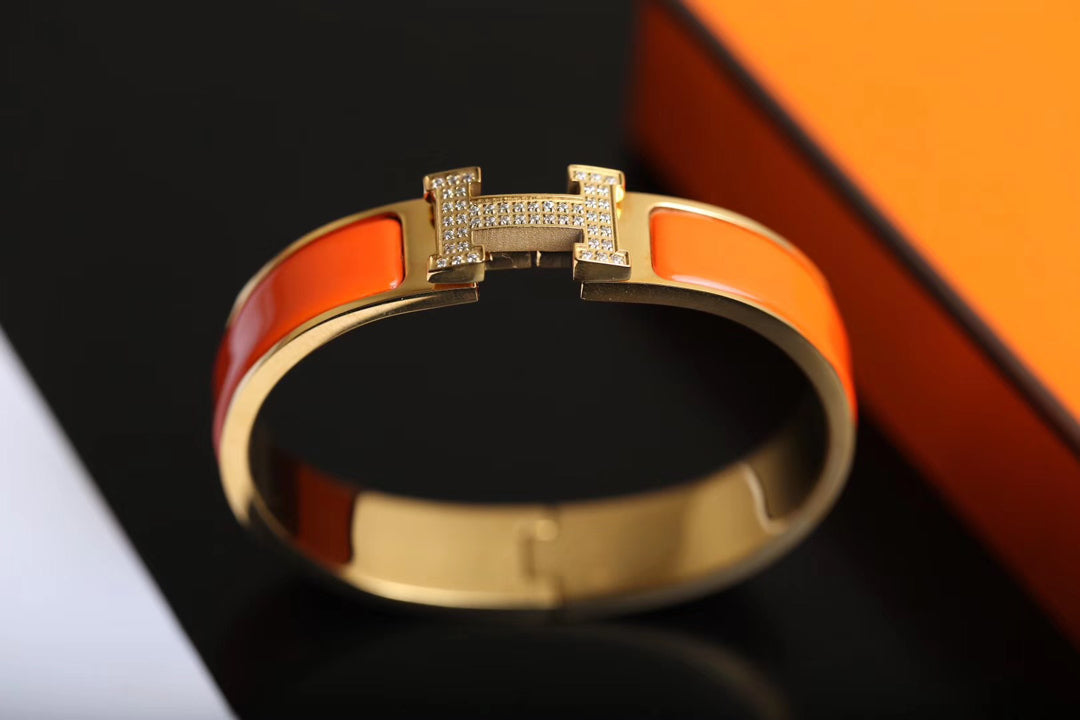 [Elara]H BRACELET GOLD DIAMOND