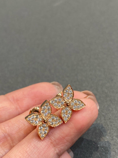 [Elara]STAR DIAMOND EARRINGS