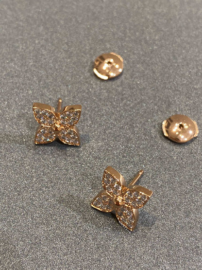[Elara]STAR DIAMOND EARRINGS