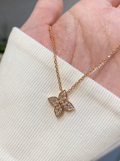 [Elara]STAR DIAMOND NECKALCE