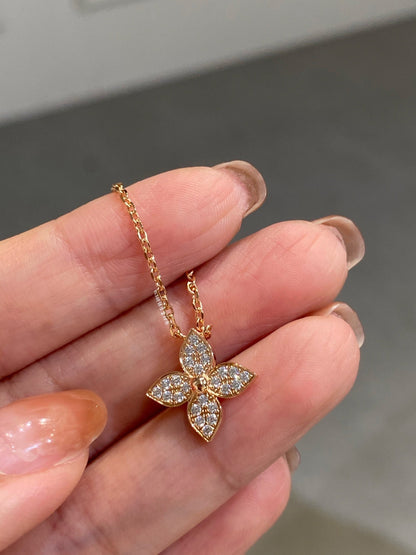 [Elara]STAR DIAMOND NECKALCE