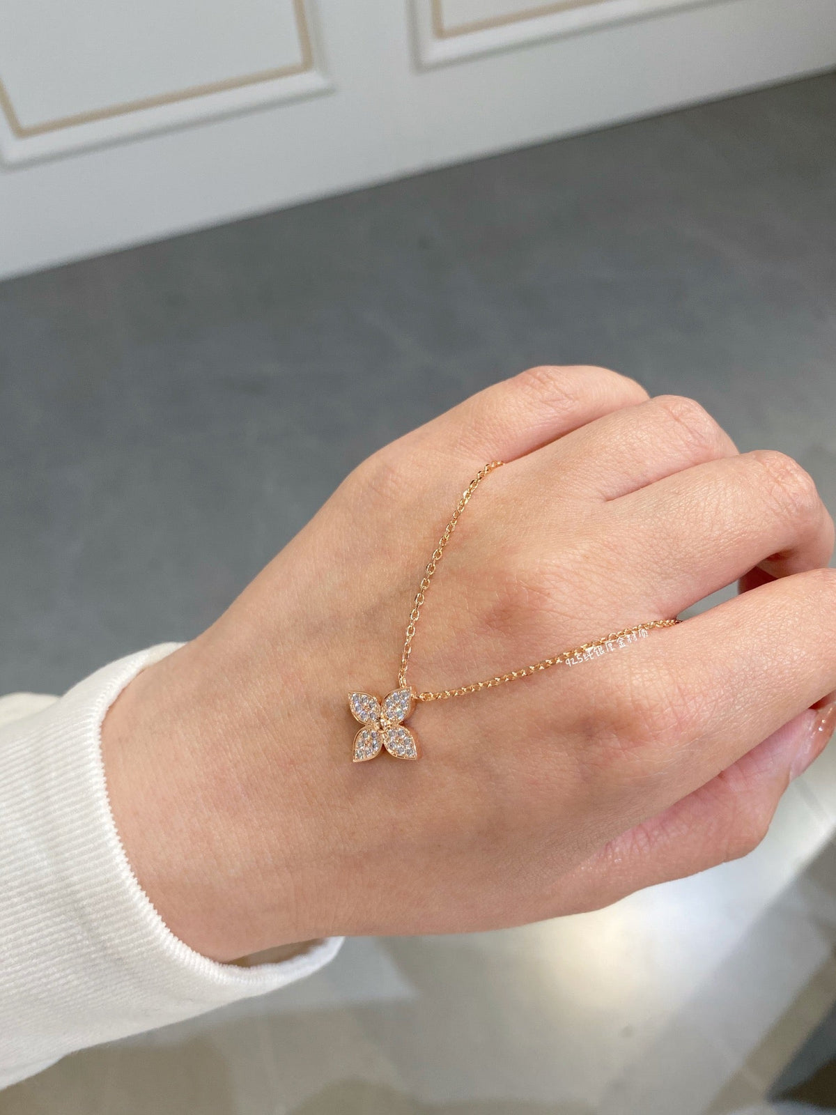 [Elara]STAR DIAMOND NECKALCE