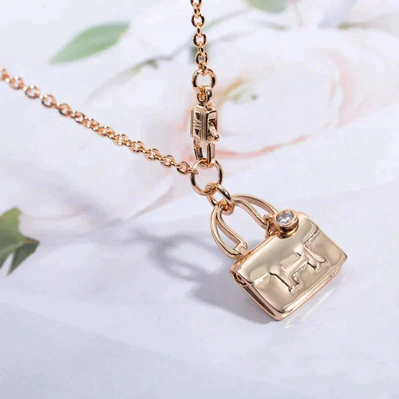 [Elara]HALSKETTE ANHÄNGER ROSÉGOLD