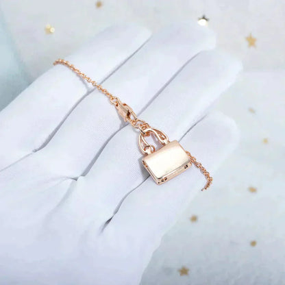 [Elara]HALSKETTE ANHÄNGER ROSÉGOLD