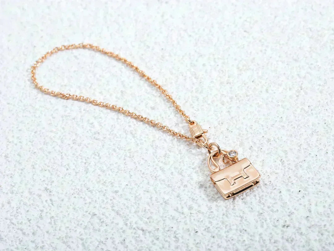 [Elara]HALSKETTE ANHÄNGER ROSÉGOLD