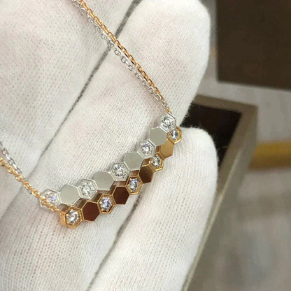 [Elara]BEE LOVE NECKLACE DIAMOND