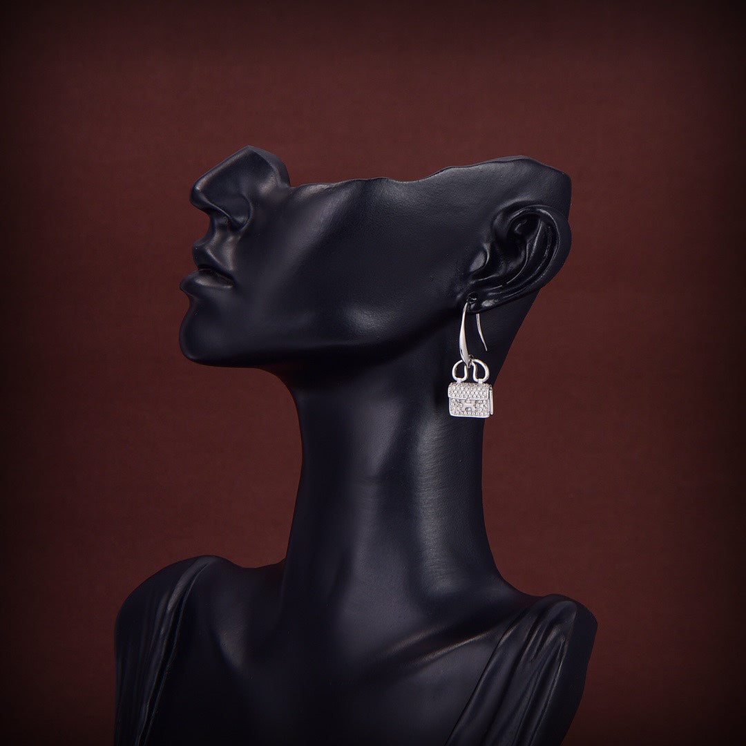 [Elara]KELLY DIAMOND EARRINGS