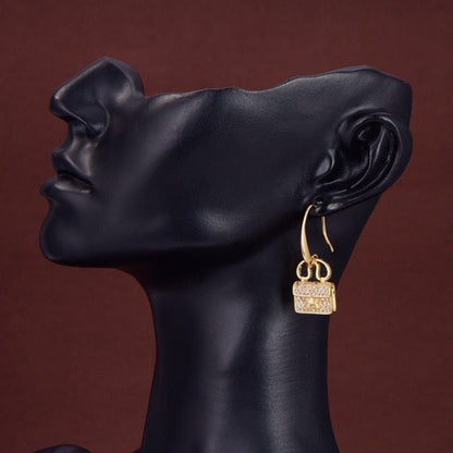 [Elara]KELLY DIAMOND EARRINGS