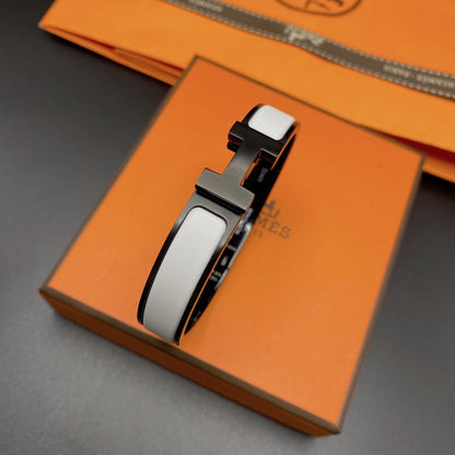 [Elara]H ARMBAND 12MM SCHWARZ WEISS KERAMIK