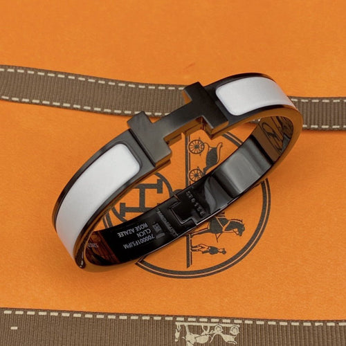 [Elara]H ARMBAND 12MM SCHWARZ WEISS KERAMIK