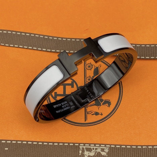 [Elara]H ARMBAND 12MM SCHWARZ WEISS KERAMIK