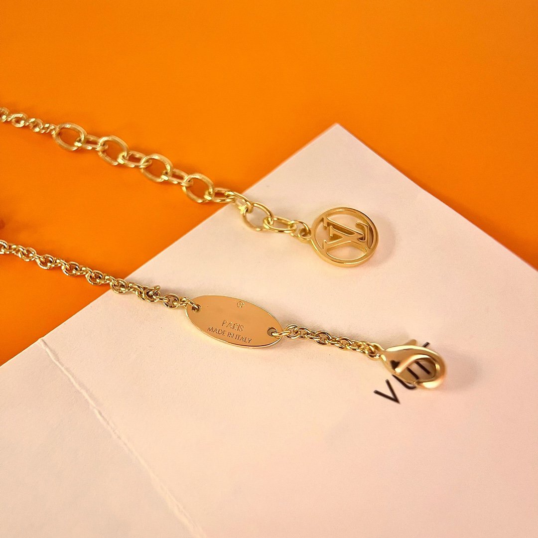 [Elara]LOGO STAR MOTIF GOLD BRACELET