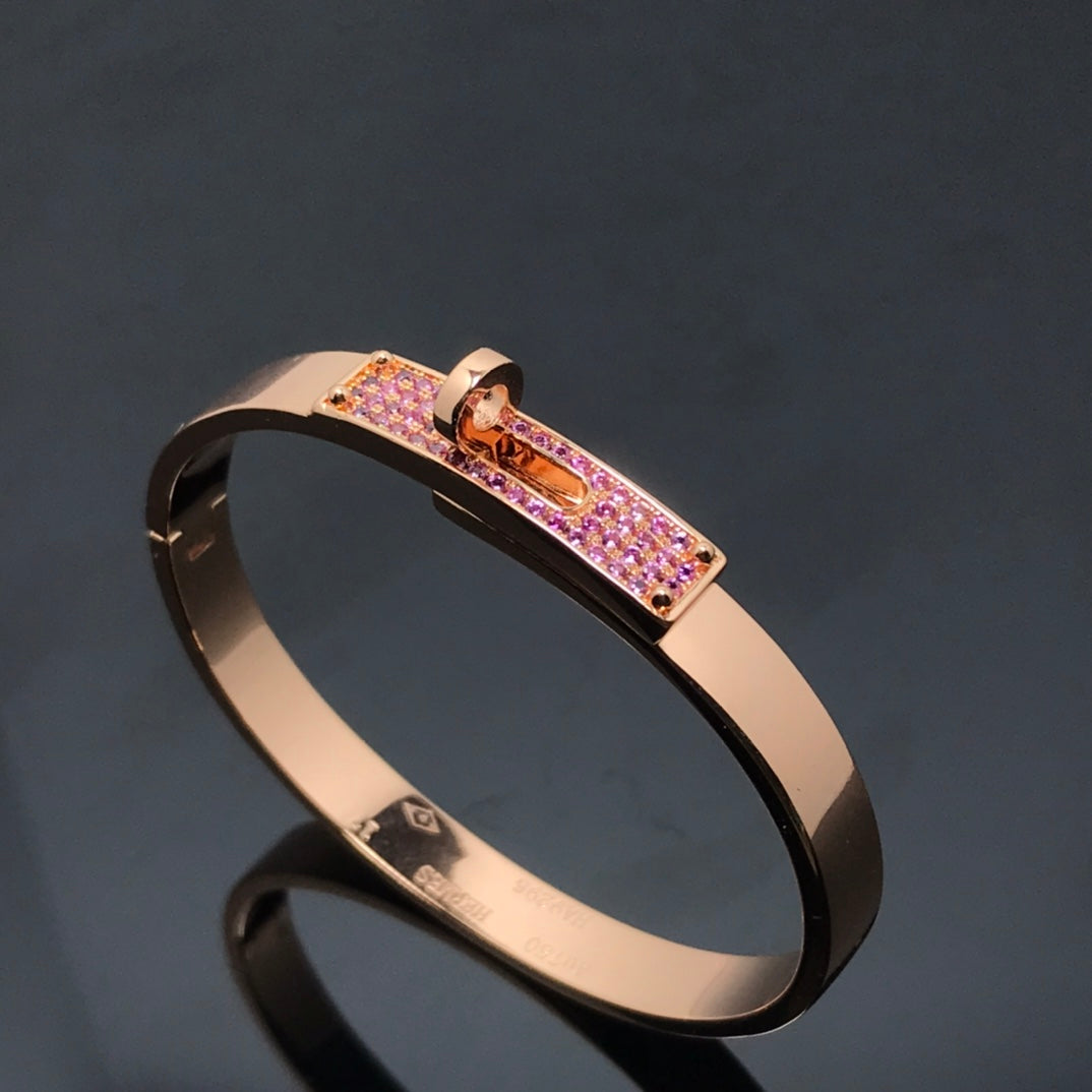 [Elara]KELLY BRACELET PINK DIAMOND