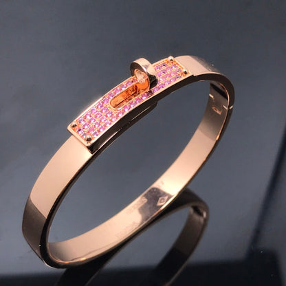 [Elara]KELLY BRACELET PINK DIAMOND