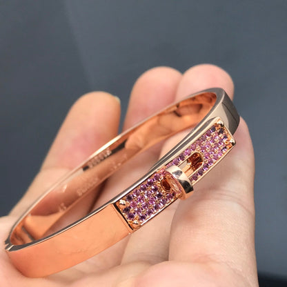 [Elara]KELLY BRACELET PINK DIAMOND