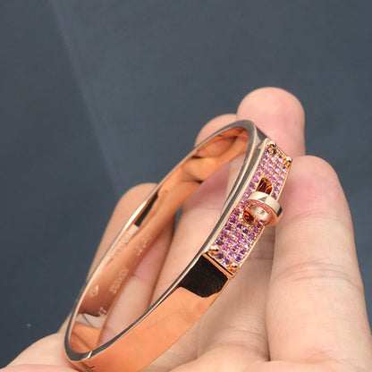 [Elara]KELLY BRACELET PINK DIAMOND