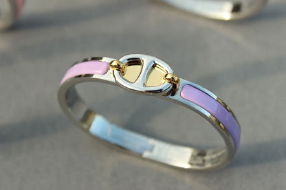 [Elara]CLIC CHAINE SILVER BRACELET