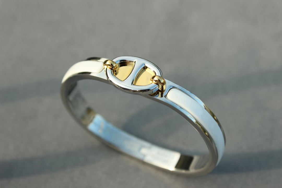 [Elara]CLIC CHAINE SILVER BRACELET