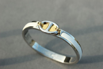 [Elara]CLIC CHAINE SILVER BRACELET