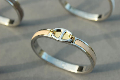 [Elara]CLIC CHAINE SILVER BRACELET