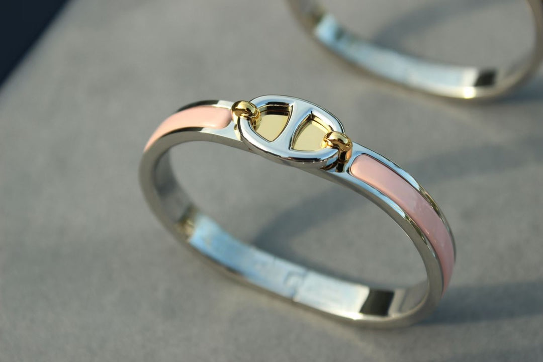 [Elara]CLIC CHAINE SILVER BRACELET