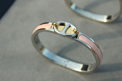 [Elara]CLIC CHAINE SILVER BRACELET