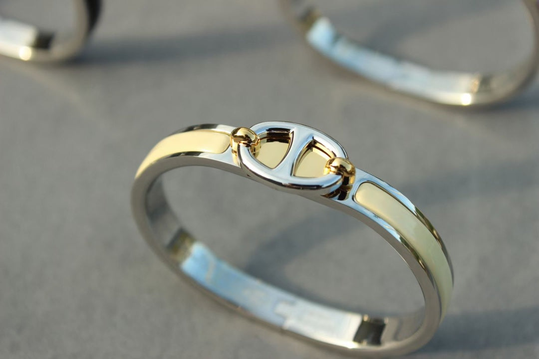 [Elara]CLIC CHAINE SILVER BRACELET