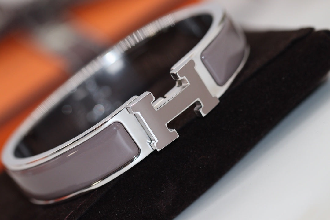 [Elara]H BRACELET 12MM BROWN