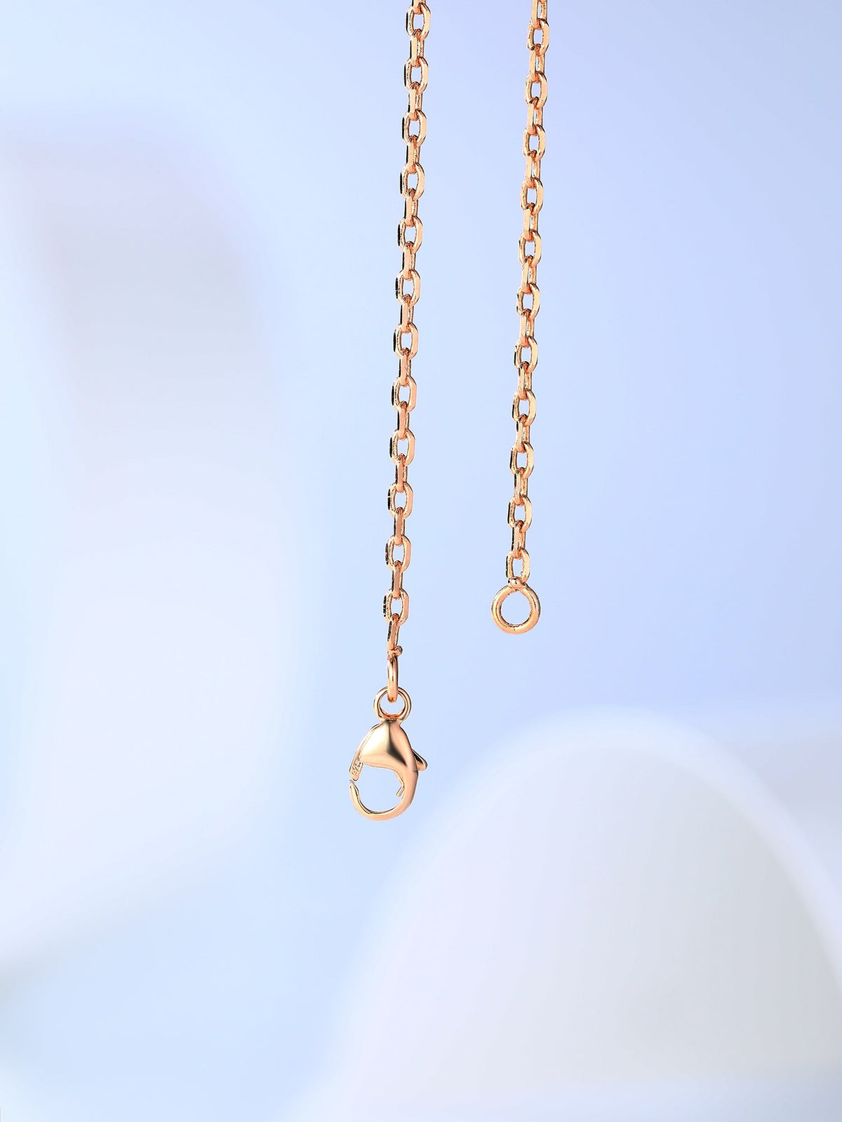 [Elara]H CAGE ROSE GOLD NECKLACE