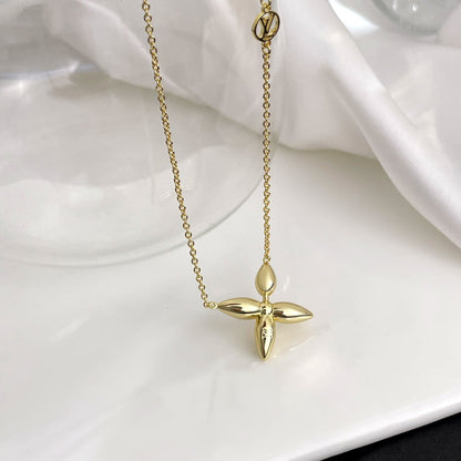 [Elara]LOUISETTE GOLD NECKLACE